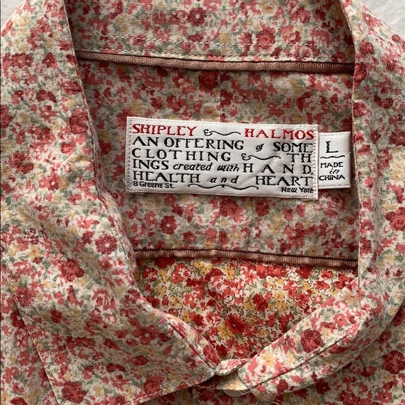 Shipley & Halmos Dress Shirt - Large - Picture 2 of 8